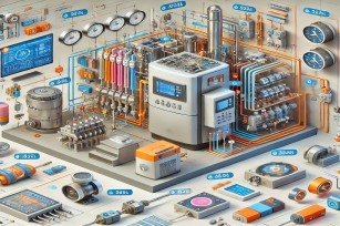 سیستم کنترل یک دیگ بخار