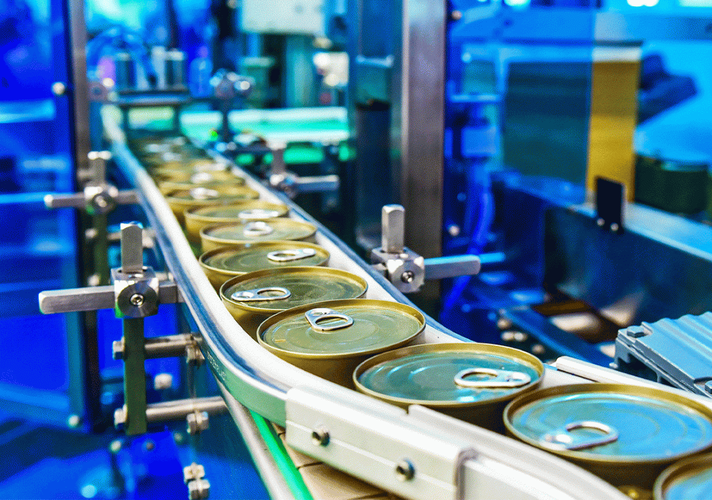 خط تولید کنسرو تن ماهی